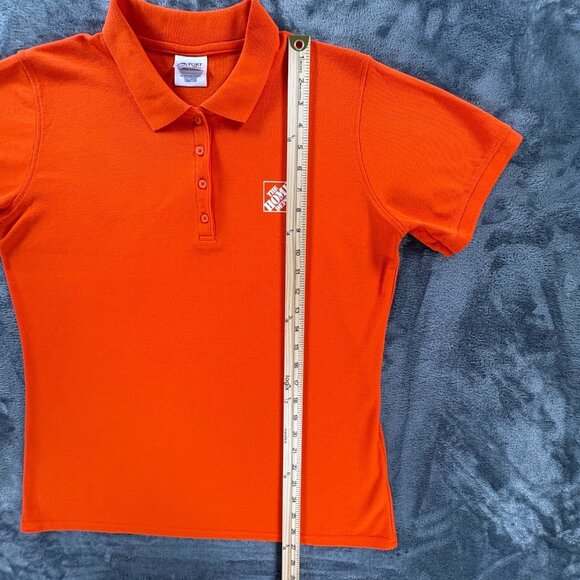 The Home Depot Employee Polo Shirt Women L We Are Home Depot Work Uniform - Picture 7 of 7